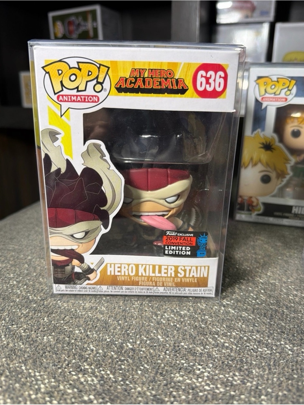 Funko Pop! My Hero Academia Hero Killer Stain - Red, Black & Cream